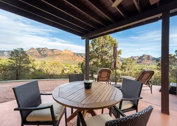 Uptown Walk Out Basement With Ultimate Views And Hot Tub Holiday home Sedona